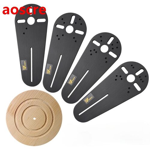 Wood Router Milling Circle Groove Circle Cutting Jig for Bos