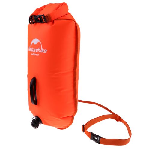 High Visibility Safety Swim Buoy Tow Float Dry Bag Waist Bel