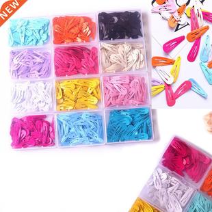50pcs/box Candy Color Baby Girls Hair Clips cm BB Barrettes