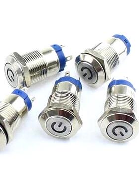 3V 5V 9V 12V 24V 220V Momentary Latching push button switch