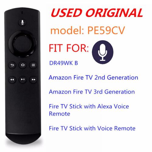 15cm Length Smart TV Remote Control Compatible with Amazon F