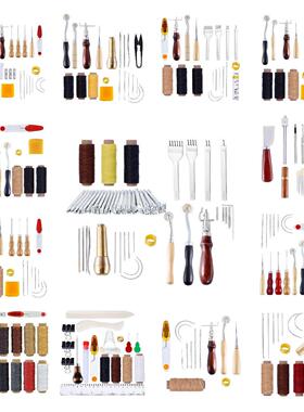 Professionl Lether Crft Tools Hnd Sewing Stitching Punch