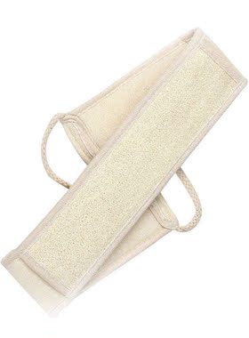 1PC ni Natural Exfoliating Loofah ack Scruer Wo ath Tow