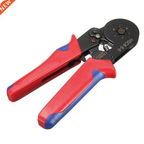 Ratchet Ferrule Crimper Plier HSC8 6-6 Six Mandrel Terminal