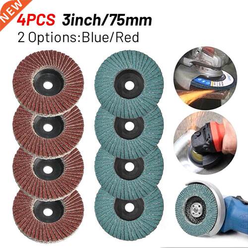Universal 3pcs 75mm 3-Inch Flap Sanding Disc Angle Grinder D