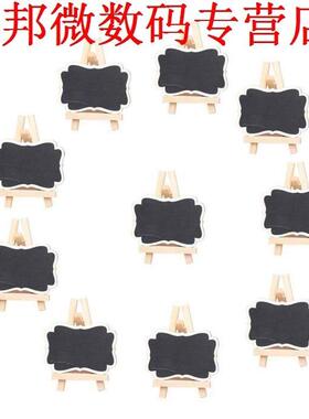 20 Pieces Hanging writable erasable Blackboard in Wood Messa