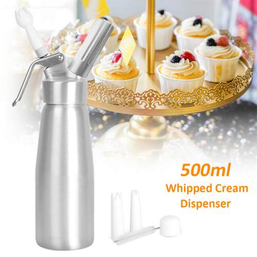 500ml Stainless Steel Whipped Cream Dispenser Leak Resistant