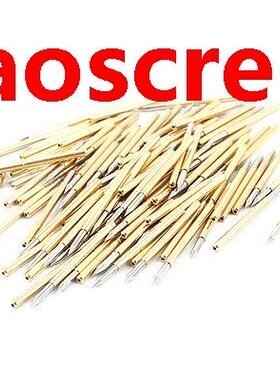 100 Pcs P125-B 1.7mm Spear Tip 32mm Length Spring Testing Pr