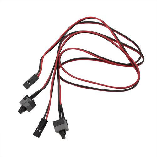 5/10Pcs 50cm Lenght Power Button Switch Cable for PC Switche