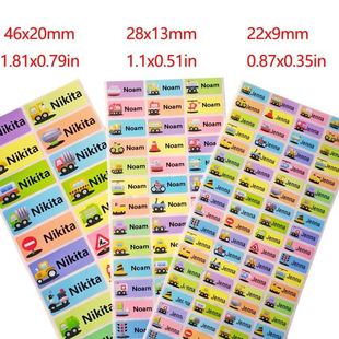 New Boy Ctoon Cs Pattern Custom Personal Name Stickers T