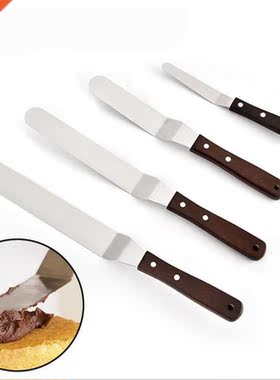 4/6/8/10 inch Stainless Steel Cake Spatula Butter Cream Icin