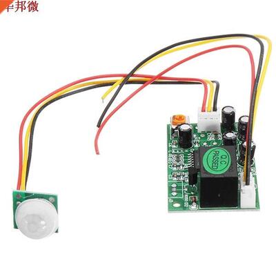DC 12V 50uA -Wire Human Body Induction PIR IR Pyroelectric