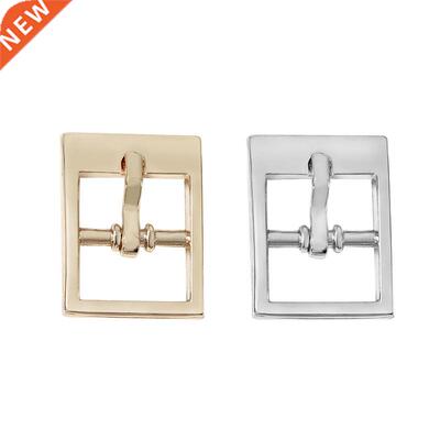 4pcs/pack Metal Wire Formed Half Single Roller Belt Buckles