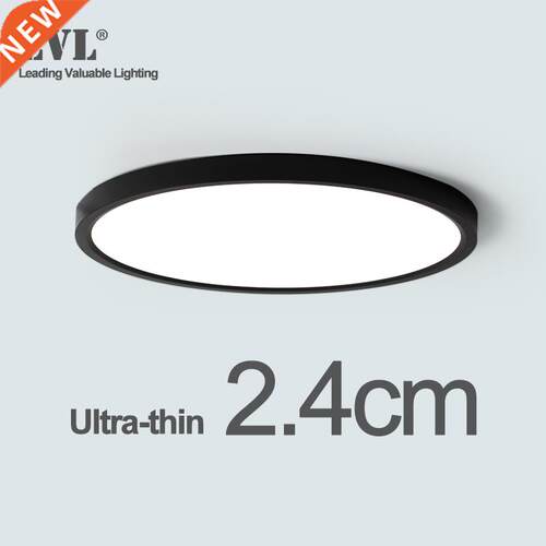 LED Ceiling Light Black Shell 12W 18W 24W 32W 4000K Modern S