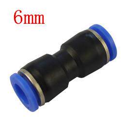 50 pcs PU-06 PU Union Stright ir Fitting PU-06 Pneumtic