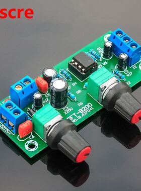22Hz-00Hz NE552 Preamplifier Board Low-Pass Audio Equalize