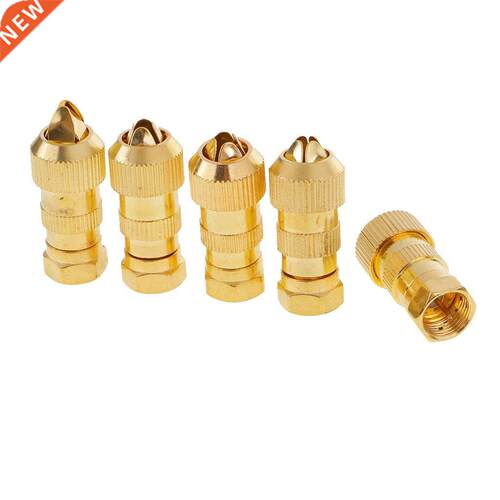 5Pieces F Type Male Plug Connector for RG6 & RG59 House