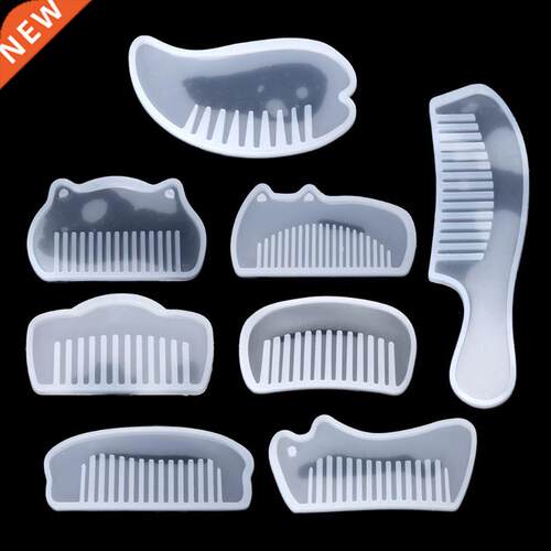 3D Transparent Silicone Comb Mold Epoxy Resin Molds For
