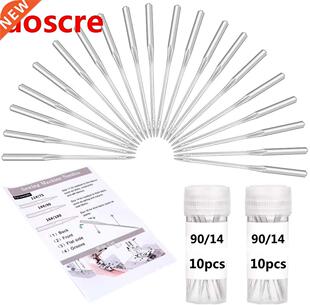 20PCS Home Sewng Machne Needles Sze 14, Unversal Machne