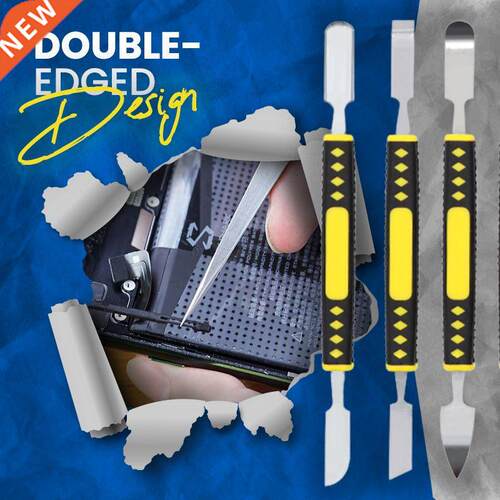 6 Pcs Metal Crowbar Steel Pry Universal Disassemble Tool For
