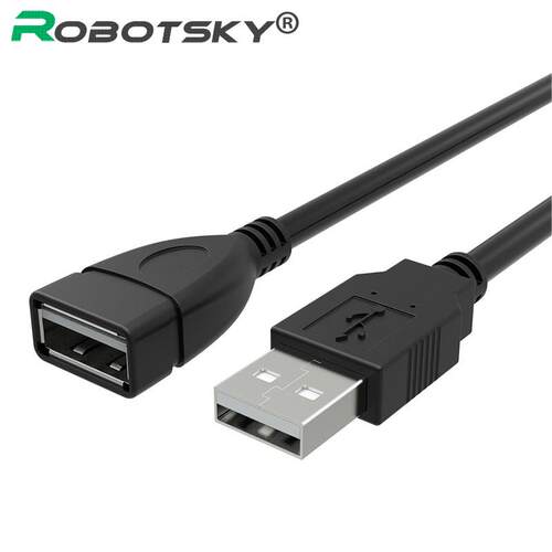 High Speed USB 2.0 Male To Female Extension Cable Connector