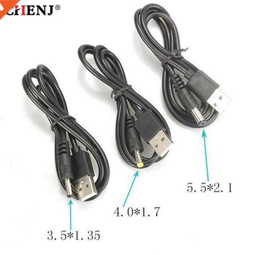 USB to DC Power Cable Jack USB DC 3.5*1.35mm 4.0*1.7mm 5.5*2