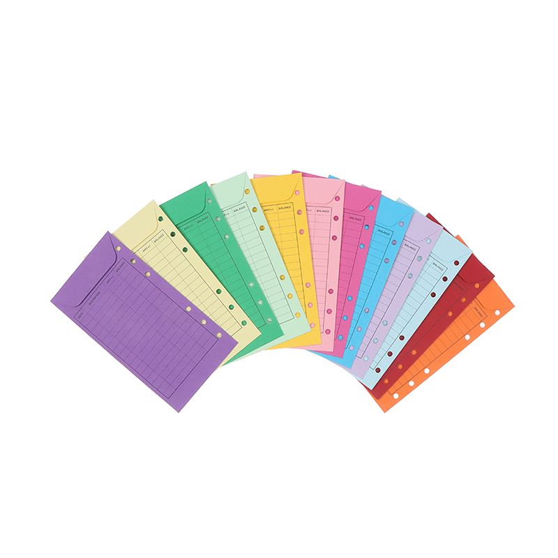 12 Pcs Budget Envelopes Cardstock Cash Envelope System for M