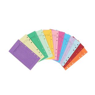 12 Pcs Budget Envelopes Cardstock Cash Envelope System for M