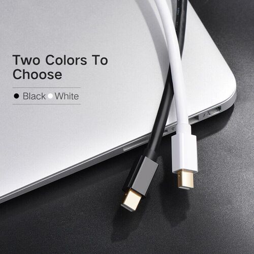 1.8M Mini DP Display Port Thunderbolt 2 to HDMI Cable Plate