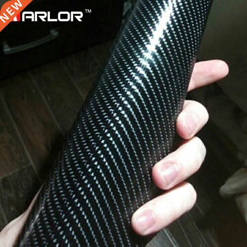 50*200cm 4D Vinyl Car Wrap Carbon Fiber Film  Sticker Wat