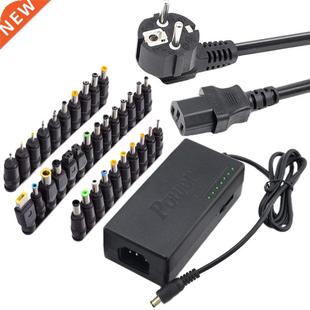34Pcs Universal Power Adapter 96W 12V To 24V Adjustable Port