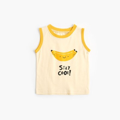 Baby Sleeveless Tank Top Vest Shorts short Pants Set Cartoon