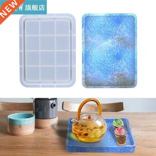 Rectangle Tray Epoxy Resin Mold Dishes Plate Silicone Mould