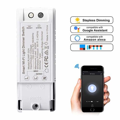 WiFi Smart Dimmer Light Switch For Incandescent Led Light