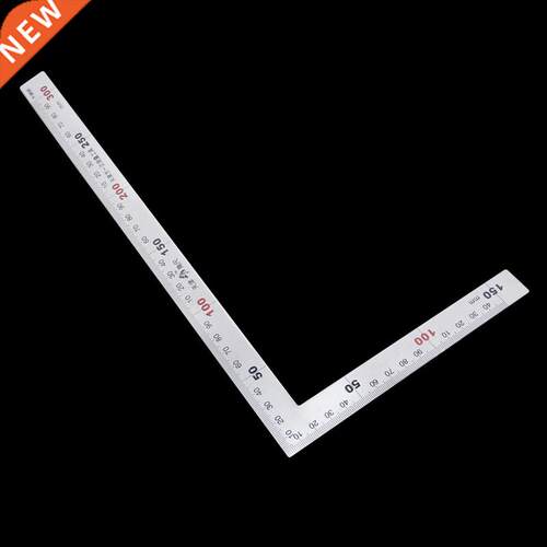 Stainless Steel 15x30cm 90 Degree Angle Metric Try Mitre Squ