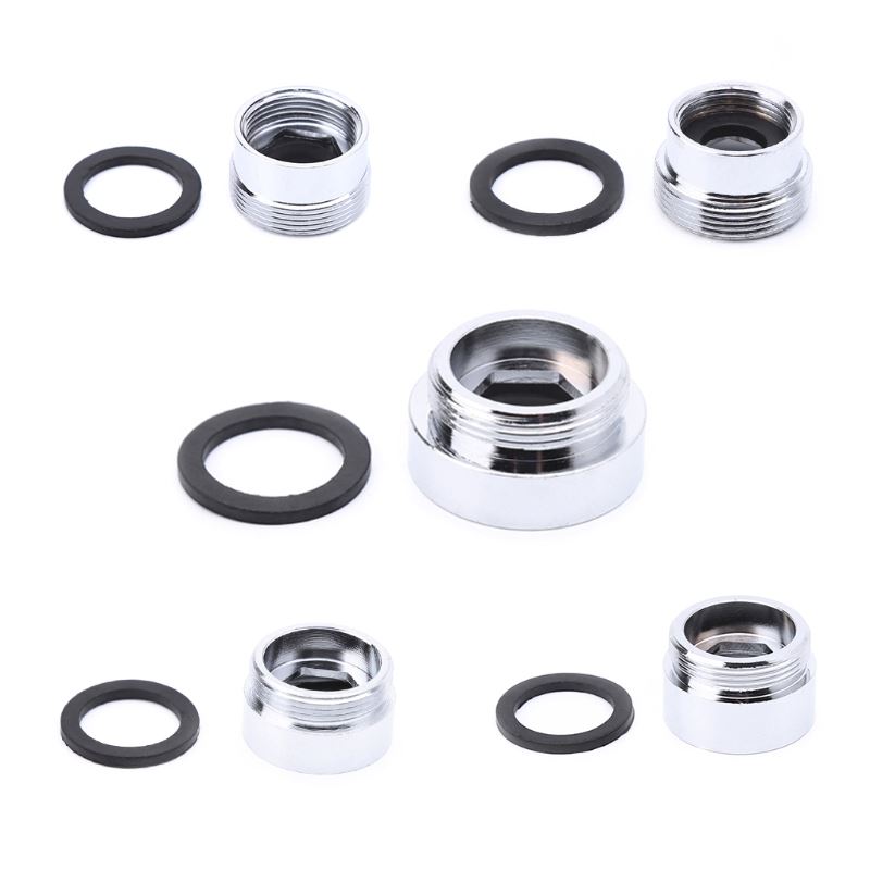 Solid Metal Adaptor Inside Thread Water Saving Kitchen Fauce