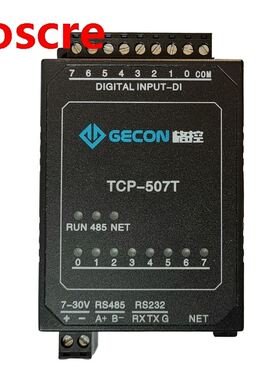 8-way DI Ethernet module Industrial acquisition and control