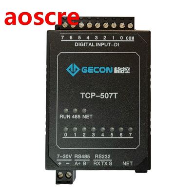 8-way DI Ethernet module Industrial acquisition and control
