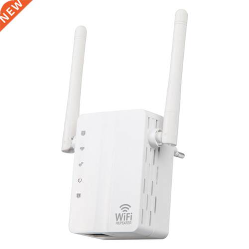 300Mbps Range Extender WiFi Signal Booster Amplifier Wall-mo