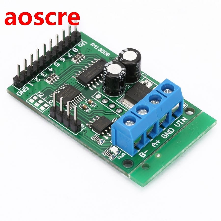 DC 6-24V RS485 RS232 TTL RTU Control Module 8 Channel IO Con