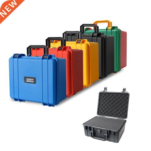 ABS Plastc Storage Toolbox Portable Case Safety nstrument