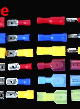 10PCS Female male Insulated Spade joint Connector Crimp Term