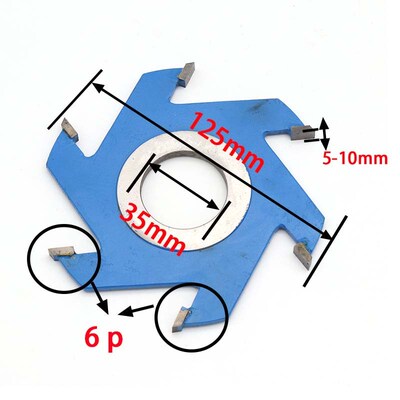 1pcs 5-10mm Slotted Saw Blade Cutter Shaper Milling Cutter H