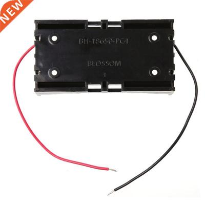 .7V 2x 18650 Parallel Batteries Holder Box Storage Case Con