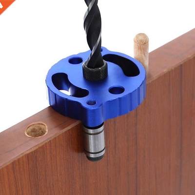 Woodworking Straight Hole Punched Locator Self-Aligning Log