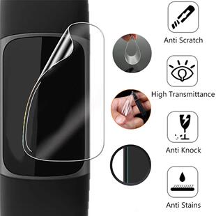 3/5/10PC Hydrogel Film For Fitbit Charge 5 Screen Protector