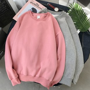 2021 Fashion Women Solid Color Long Sleeve Oversized Hoodie