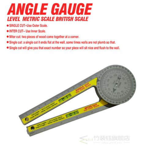 Table Saw Miter Gauge Protractor | Starret Angle Finder Meas