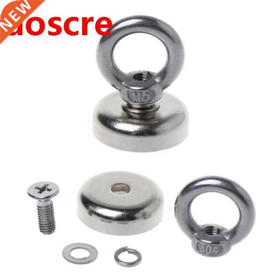 Powerful Round Neodymium Magnet Hook Metal Detector Strong S