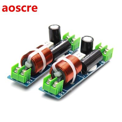 2PCS 1 Way 60W Mediant Speaker Frequency Divider Circuits Ca